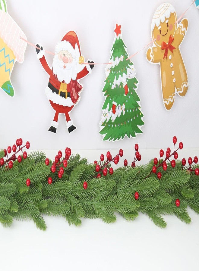 UWIOFF 20 Pcs Red Berry Stems, 8.3" Holly Christmas Berries Stems for Christmas Tree Picks Decorations Crafts Holiday and Home Decor - Image 4